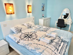 SeaSky SmartHome Penthouse for 6 Guests with Private Parking 5 minutes аway from Central Beach Burgas and City Centre